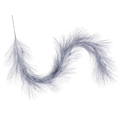 Vickerman 6' Artificial Metallic Pine Needle Garland. Features metallic pine foliage.