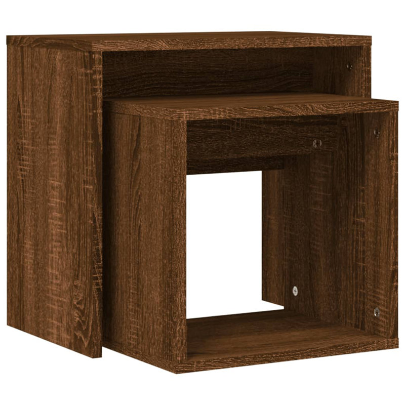 Bisher Coffee Table, Brown Oak