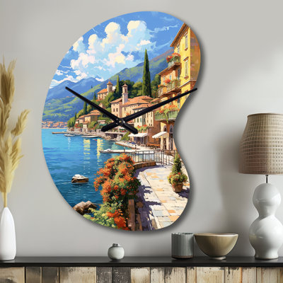 Horloge murale La Dolce Italian Beachside II - Italie