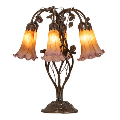 Meyda Tiffany & Stained Glass Metal Novelty Lamp