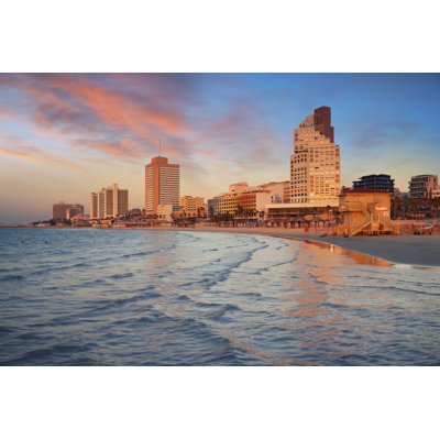 Tel Aviv - Wrapped Canvas Print