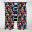 Motif cachemire bohémien Rhapsody II - rideau glamour - obscurcissant velours - 1 panneau-107596450