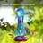 Olibia Glass Hanging Hummingbird Feeder