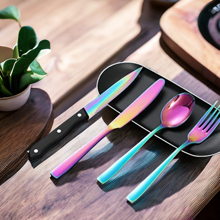 https://assets.wfcdn.com/im/35420518/resize-h755-w755%5Ecompr-r85/2418/241862376/24+Pieces+Rainbow+Silverware+Set+With+Steak+Knives+For+4%2C+Stainless+Steel+Flatware+Cutlery+Set.jpg