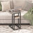 C Shaped Foldable End Table