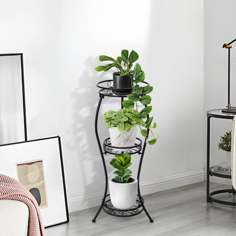 Iron Plant Stand 3 Tier