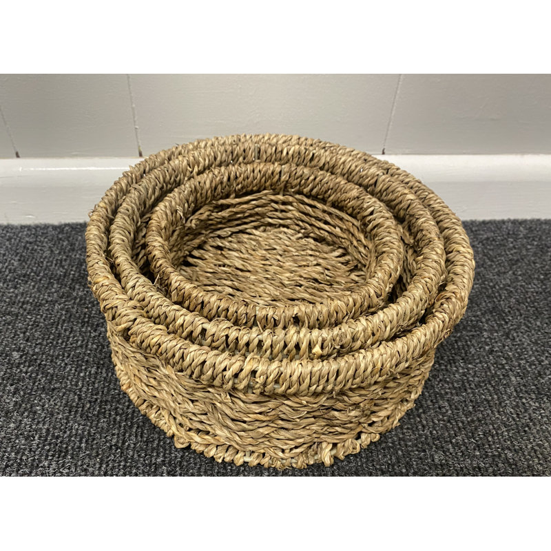 Bay Isle Home Seagrass Decorative Basket