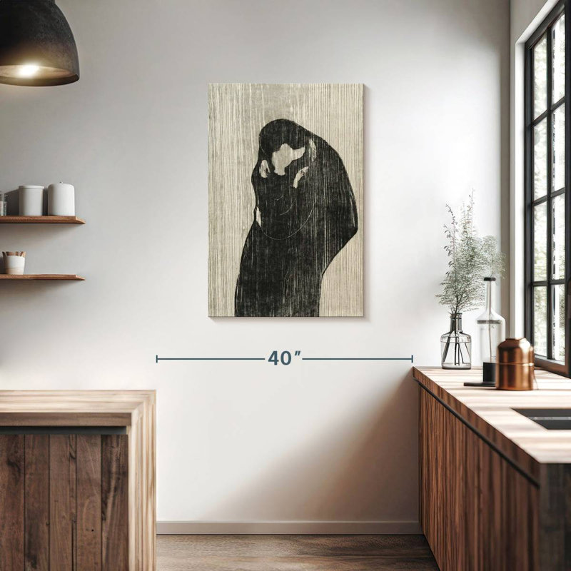Hardie The Kiss IV 1902, H 36 po x l 24 po