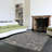 Ottohome Non-Slip Boxes Area Rug For Living Room, Hallway, Gray-733174532