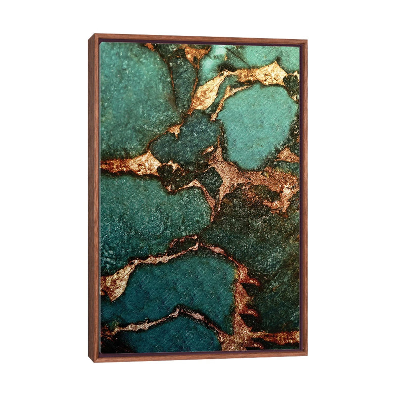 «Emerald» - reproduction d'art, H 40 po x l 26 po x P 1,5 po, Cadre bois classique