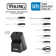 Viking 14 Piece German Steel Cutlery Block Set with Black Block