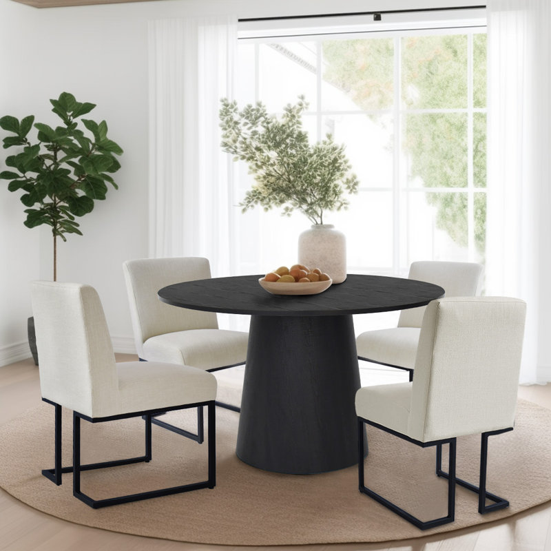 Ensemble repas pour 4 personnes Bende, Beige