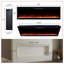 Christenson Wall Mounted and Recessed Electric Fireplace-159349083