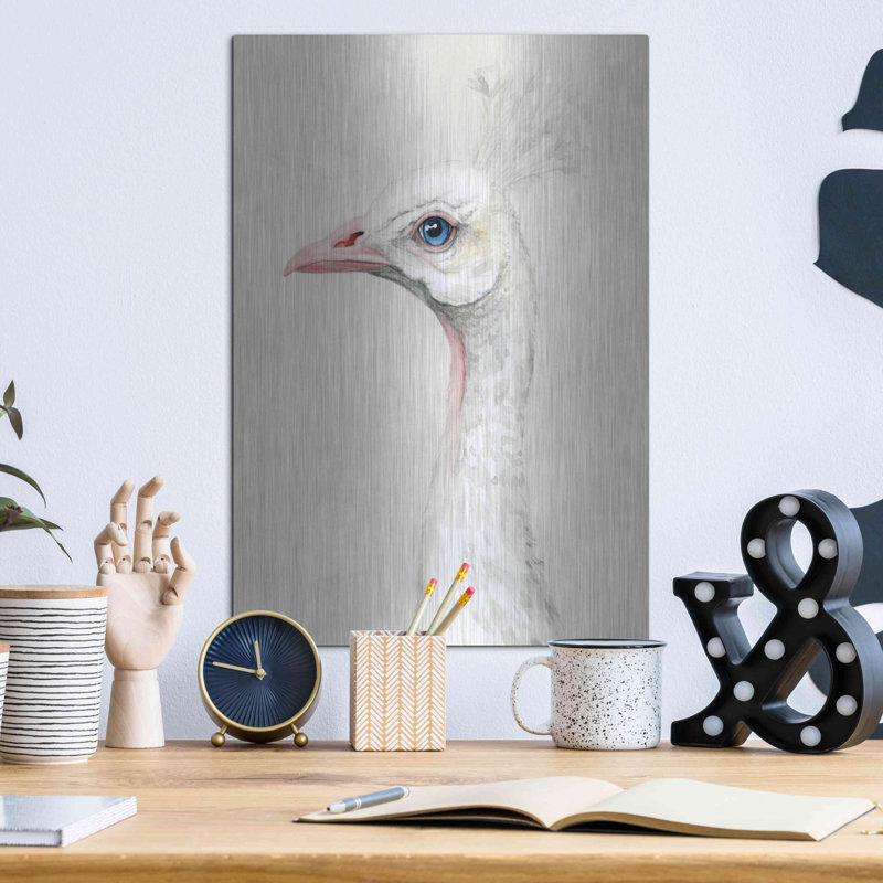 «Alpine Peacock II» par Grace Popp, H 16 po x l 12 po