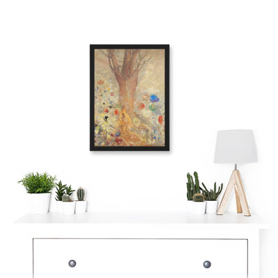 Odilon Redon The Buddha Lotus Tree - Single Picture Frame Painting