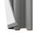 Eclipse Blackout Curtains, Pembroke Faux Linen Grommet Window Curtains, 63 in long x 42 in wide, Thermal Insulated and Noise Reducing Curtains for Living Room, Bedroom or Media Room, 2 Curtain Panels, Grey-90147505-90147500