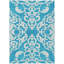Tapis intérieur / extérieur en polyester tissé à la machine Chayden-98168855