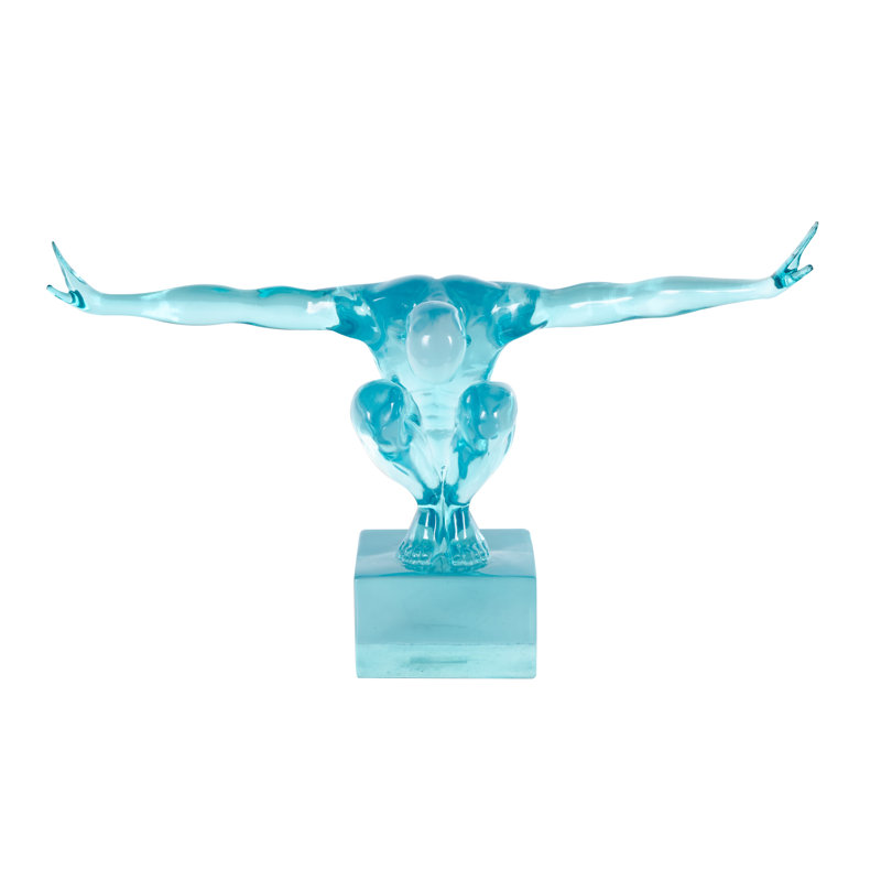 Sculpture Cole and Grey, Bleu