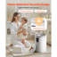 Seau chauffe-serviettes 20L pour familles nombreuses