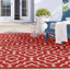 Tapis d'intérieur / extérieur à motif géométrique Herefordshire Performance-1946328674