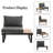 Iresha 6 - Person Modular Patio Conversation Set with Cushions-682876418