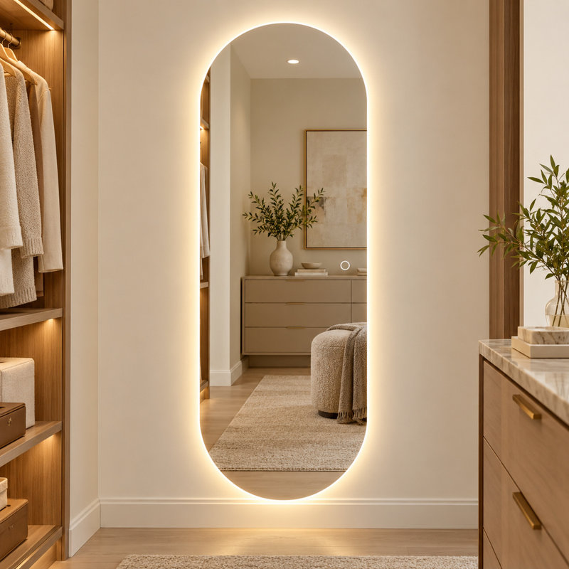 Oval Wall Mirror