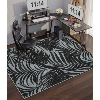 Chair Mat Floor Protector & Style Enhancer for Home Office or Dining Spaces