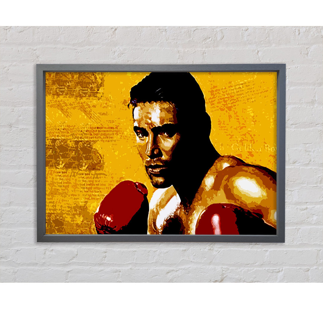 Oscar De La Hoya Golden Boy - Einzelbildrahmen Kunstdrucke auf Leinwand