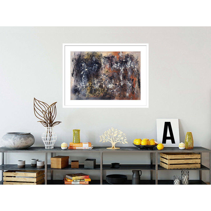 Painting No. 3 by Vance Kirkland - Framed Giclee Print, 31.02" H x 41.5" W