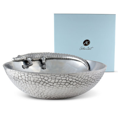 Alligator Serving Bowl