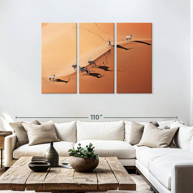 Namib Desert Scene, 48" H x 74" W