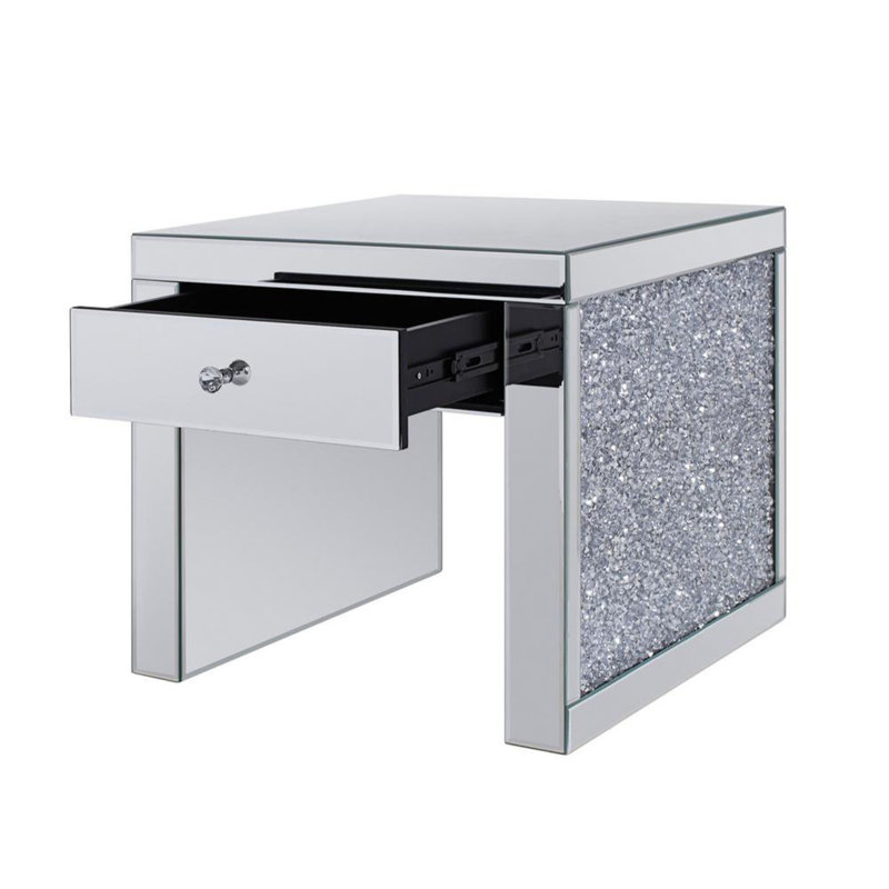 Abrahamson End Table with Storage