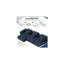 Canapé modulaire en tissu chenille étincelant 6 pièces l 28,25 po x P 56,69 po x H 25,6 po Modern Luxe-130036714