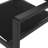 Modern Dining Chair - Black Aluminum Frame With Mesh Seating, Weather For Outdoor Use, 23" W X 22" D 33.55" H Frame, Seat, 22"D 23"W 33.55"H