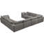 Canapé modulaire réversible en velours Cozy-988167175