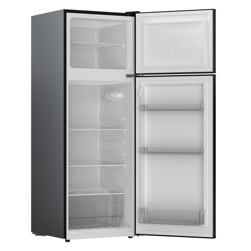 Frigidaire 7.5 Cu. Ft. Retro Refrigerator, Top Mount Apartment Size Fridge , Black