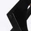Table d'appoint en bois massif ACACIA, brun et noir