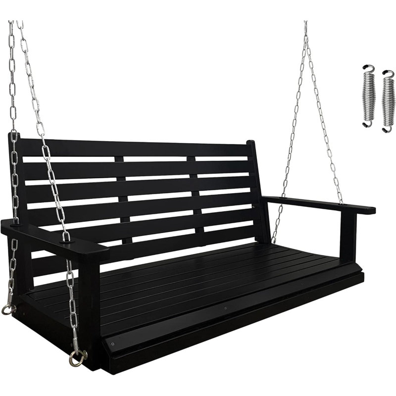 Balancelle Sylus, Noir, 54.3"