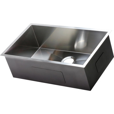 30'' L Undermount Single Bowl Stainless Steel Kitchen Sink