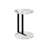 Alexandros End Table, Modern Decorative 23.75'' H Side Table with Faux Marble Table Top for Any Room