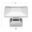 1 3/8" Length Square Knob Multipack-42677135
