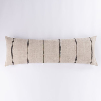 RHODES PILLOW, IVORY, LONG BOLSTER