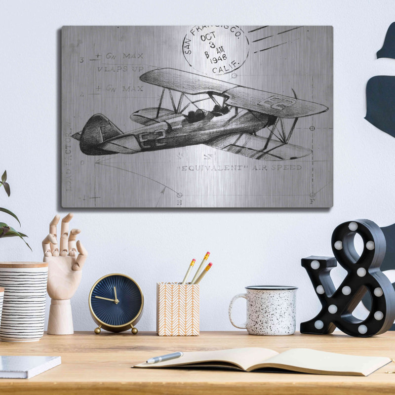 «Flight Schématique I» par Ethan Harper, H 12 po x l 16 po