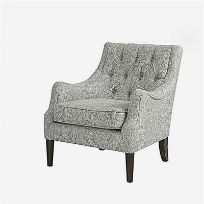 Fauteuil d'appoint capitonné