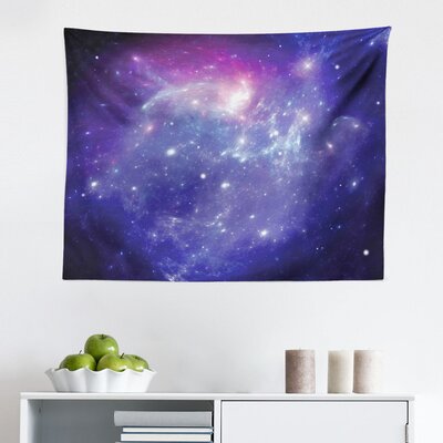 Ambesonne Outer Space Tapestry, Nebula Gas Cloud Dust Spiral Expanse Planet Galaxy System Milky Way Inspired, Fabric Wall Hanging Decor For Bedroom Li -  East Urban Home, D76B4C97711B49CFBA78E3F7742203C7