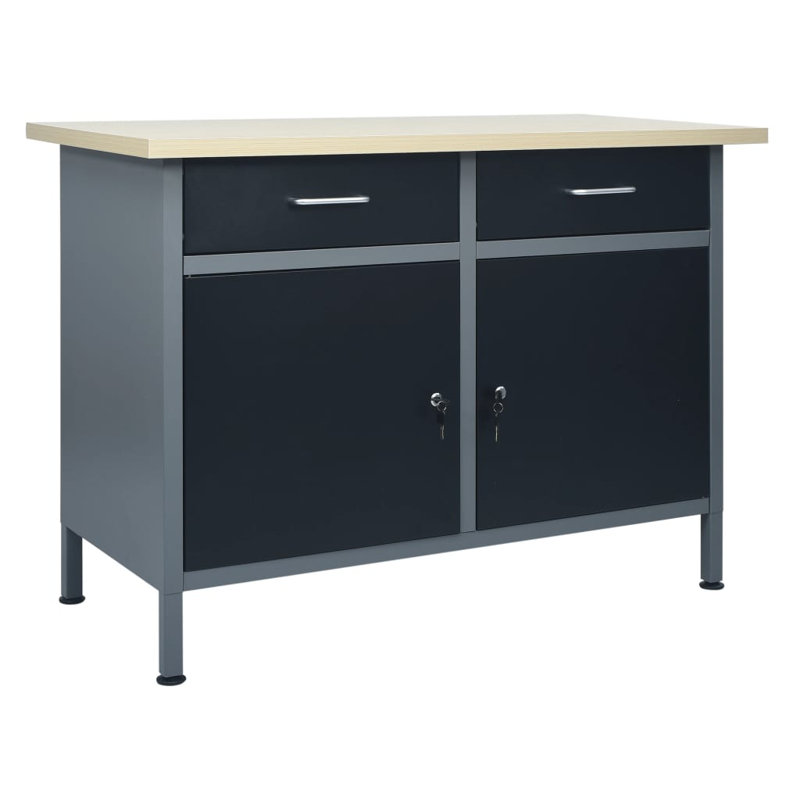 Vanegas 120cm W Steel Shelving Unit