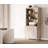 Scarlett Sideboard Cabinet With Bar Hutch, Buffet Cabinet With 3 Drawers And 3 Tier Shelves, 34''-5245135