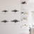 Circle Abstract Shapes Minimalist Modern Abstract Wall Accent Sculpture Hanging Decoration Metal Wall Decor-124839704-124839706