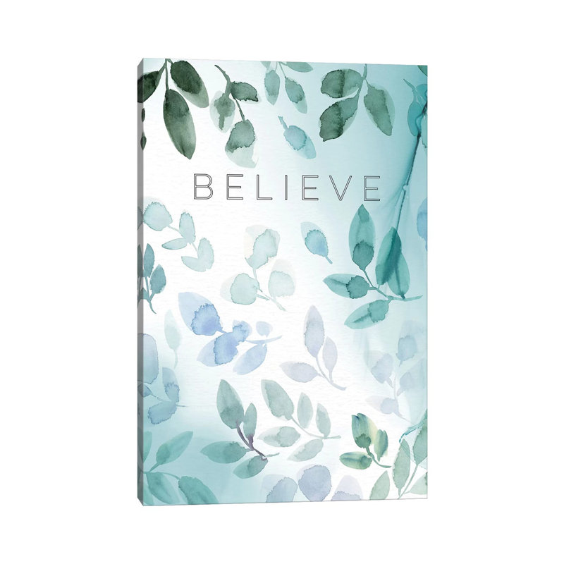 Believe I by Stephanie Ryan - Print on Canvas, 66.04cm H x 45.72cm W x 1.91cm D, Wrapped Canvas