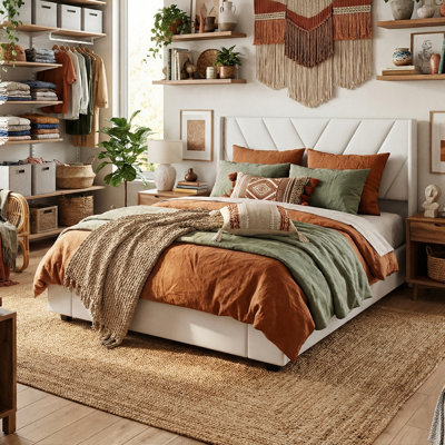Upholstered Storage Bed